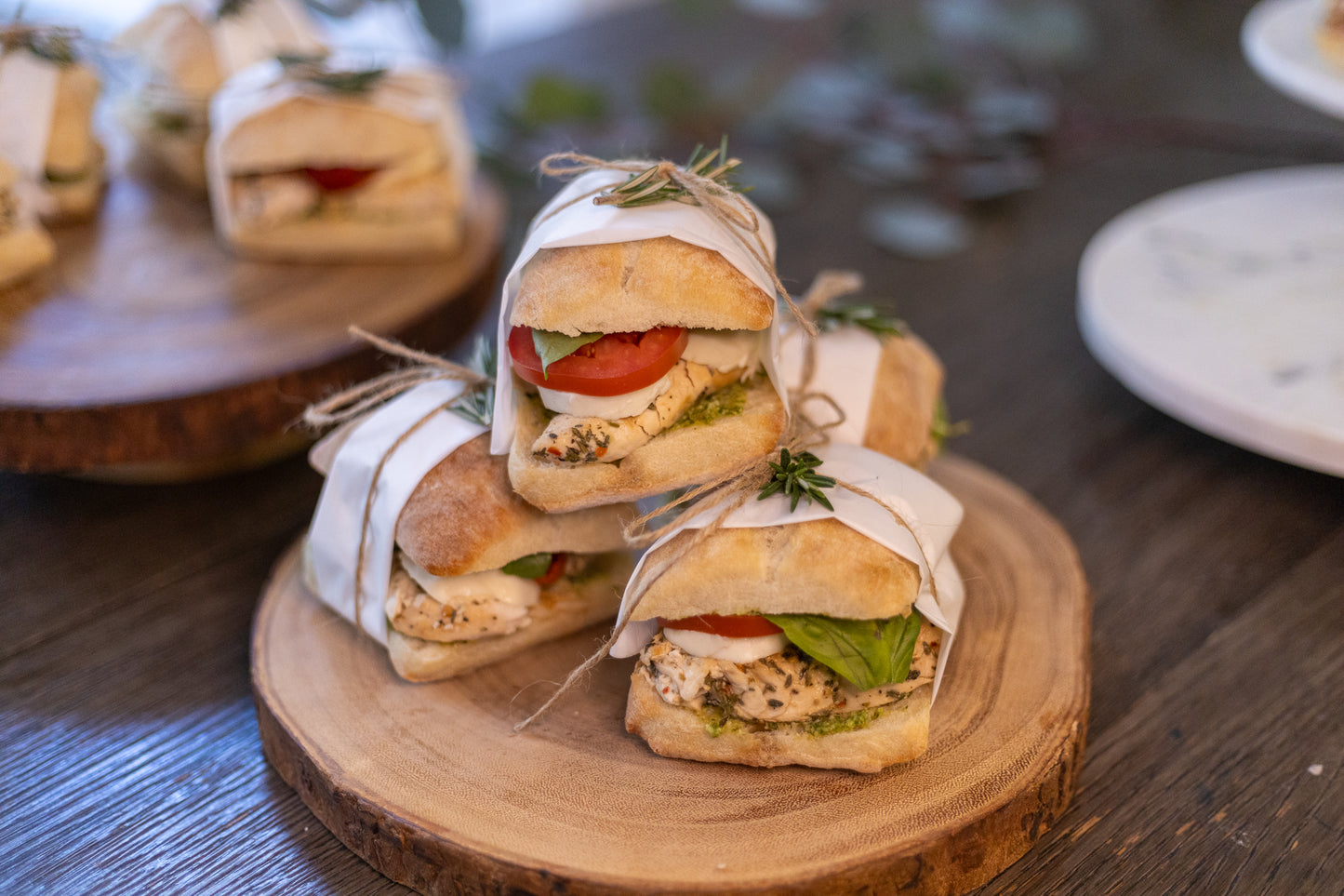 Chicken Caprese Sandwich (Dozen)