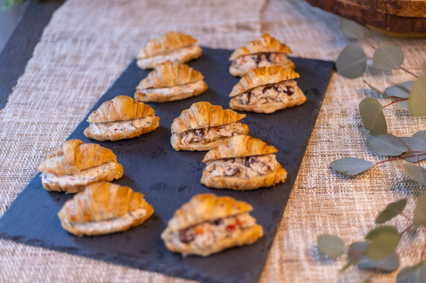 Mini Croissants Boards (Dozen)